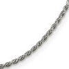 Sterling Silver 1.75mm Diamond-cut Rope Chain