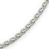 Sterling Silver Italian Diamond-Cut Spiga Chain 2.5mm