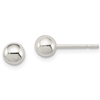 Sterling Silver 5mm Ball Earrings