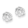 Sterling Silver Frog Mini Earrings