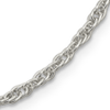 Sterling Silver 2.75mm Loose Rope Chain