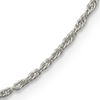 Sterling Silver 1.95mm Loose Rope Chain