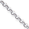 Sterling Silver Rolo Chain 4mm