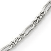 Sterling Silver 1.75mm Figaro Chain