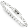 Sterling Silver MOM Bead Bracelet