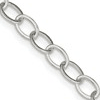 Sterling Silver Fancy Chain Link Bracelet 8 1/2in