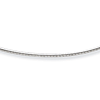 Sterling Silver 18in Neck Wire Necklace