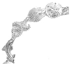 Sterling Silver Sea Life Bracelet 7.25in
