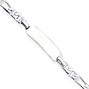 6in Child's ID Anchor Link Bracelet - Sterling Silver