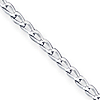 Sterling Silver 2.8mm Open Link Curb Chain