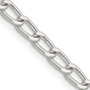 Sterling Silver 4.3mm Open Link Curb Chain