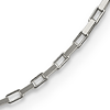 Sterling Silver 1.65mm Elongated Box Chain
