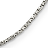 Sterling Silver 1.75mm Twisted Box Chain