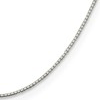 Sterling Silver .6mm 4-Sided Mirror Box Chain