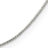 Sterling Silver .6mm Eight-Sided Mirror Box Chain