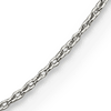 Sterling Silver .5mm Fancy Cable Chain