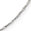 Twisted Serpentine Chain 1.2mm - Sterling Silver