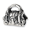 Sterling Silver Reflections Kids Handbag Bead