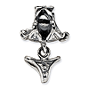 Sterling Silver Reflections Kids Swimsuit Dangle Bead