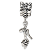 Sterling Silver Reflections High Heel Dangle Bead