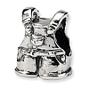 Sterling Silver Reflections Kids Overalls Bead