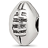 Sterling Silver Reflections Kids Football Bead
