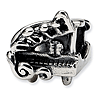 Sterling Silver Reflections Baby Grand Piano Bead