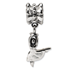 Sterling Silver Reflections Dancer Dangle Bead