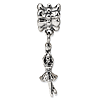 Sterling Silver Reflections Ballerina Dangle Bead