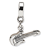 Sterling Silver Reflections Electric Guitar Bead