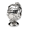 Sterling Silver Reflections Globe Bead