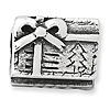 Sterling Silver Reflections Kids Christmas Present Bead