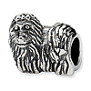 Sterling Silver Reflections Yorkshire Terrier Bead