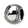 Sterling Silver Reflections Kids Softball Bead