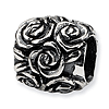 Sterling Silver Reflections Kids Floral Bali Bead