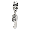 Sterling Silver Reflections Kids Comb Dangle Bead