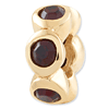 Sterling Silver Gold-plated Reflections Jun Swarovski Elements Bead