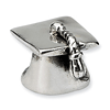 Sterling Silver Reflections Graduation Cap Bead