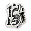 Sterling silver Reflections Sweet 15 Bead