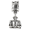 Sterling Silver Reflections Justice Dangle Bead
