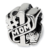 Sterling Silver Reflections #1 Mom Bead