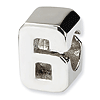 Sterling Silver Reflections Numeral 6 Bead