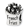 Sterling Silver Reflections French Fries Bead