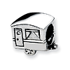 Sterling Silver Reflections Camper Trailer Bead