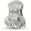 Sterling Silver Reflections Enameled Octopus Bead