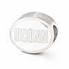 Sterling Silver Enameled University of Connecticut Bead