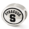 Sterling Silver Syracuse University Orangemen Bead