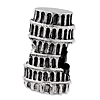 Sterling Silver Reflections Leaning Tower of Pisa Bead