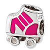 Sterling Silver Reflections Kids Roller Skate Bead