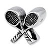 Sterling Silver Reflections Kids Tennis Racquets Bead